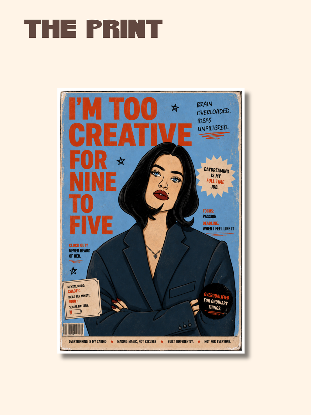 TOO CREATIVE POSTER