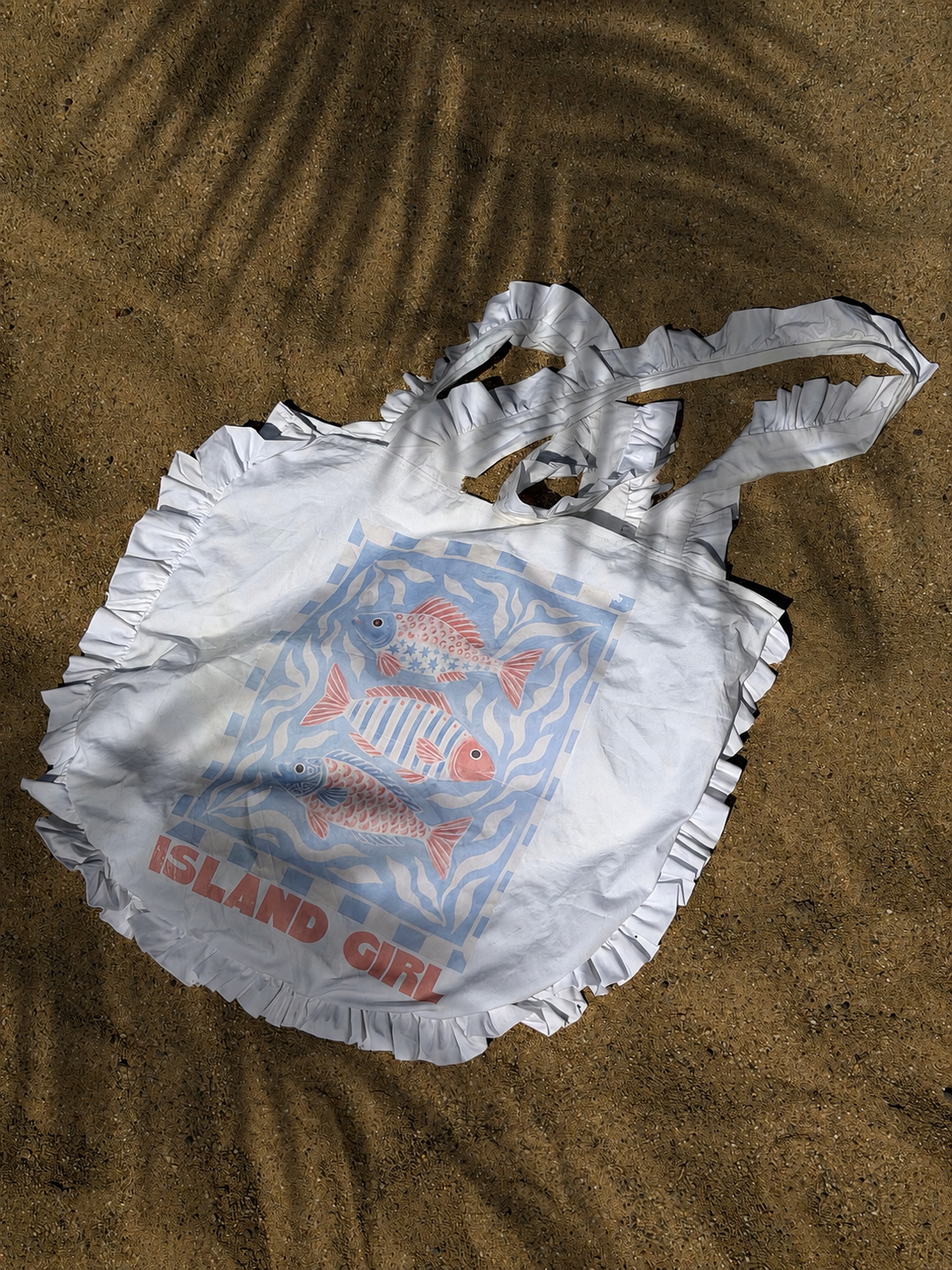 ISLAND GIRL BEACH BAG