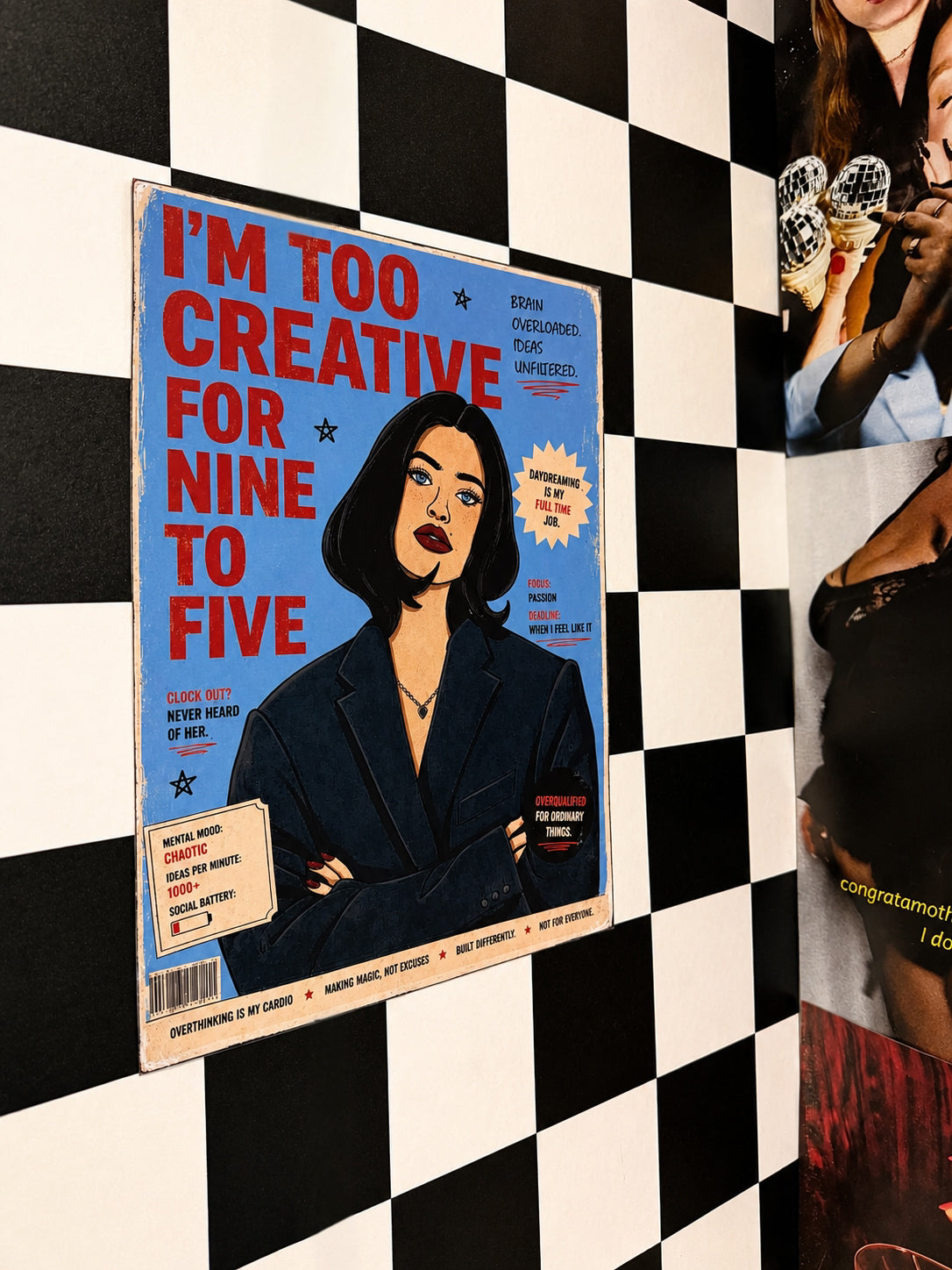 TOO CREATIVE POSTER