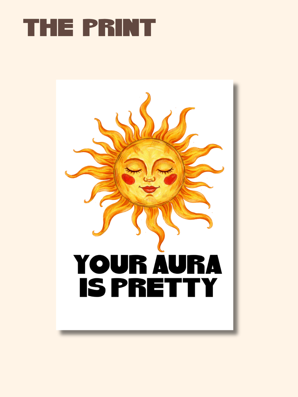 AURA T-SHIRT PRINT