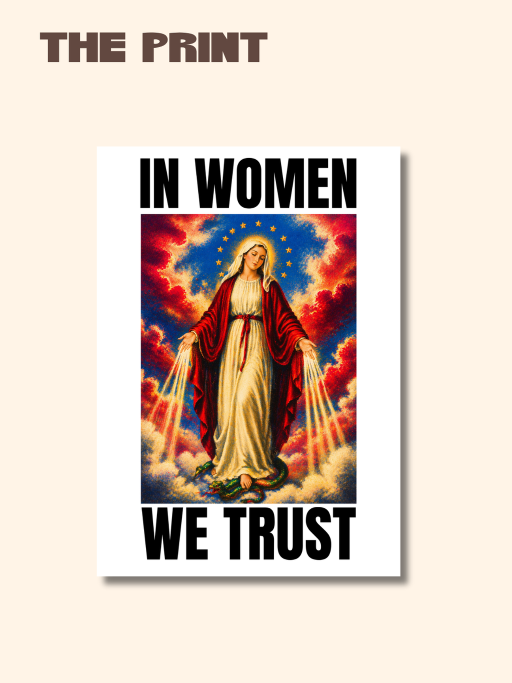 WOMEN T-SHIRT PRINT