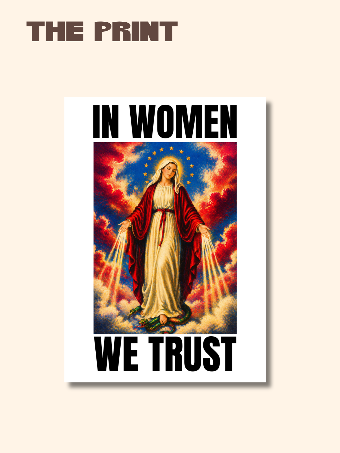 WOMEN T-SHIRT PRINT